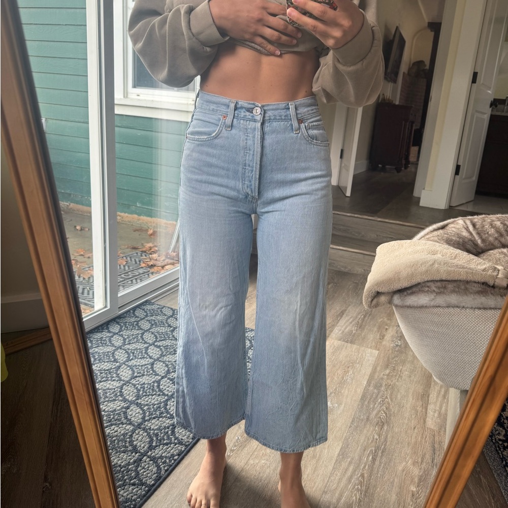 Citizens Of Humanity Light Blue Flare Jeans